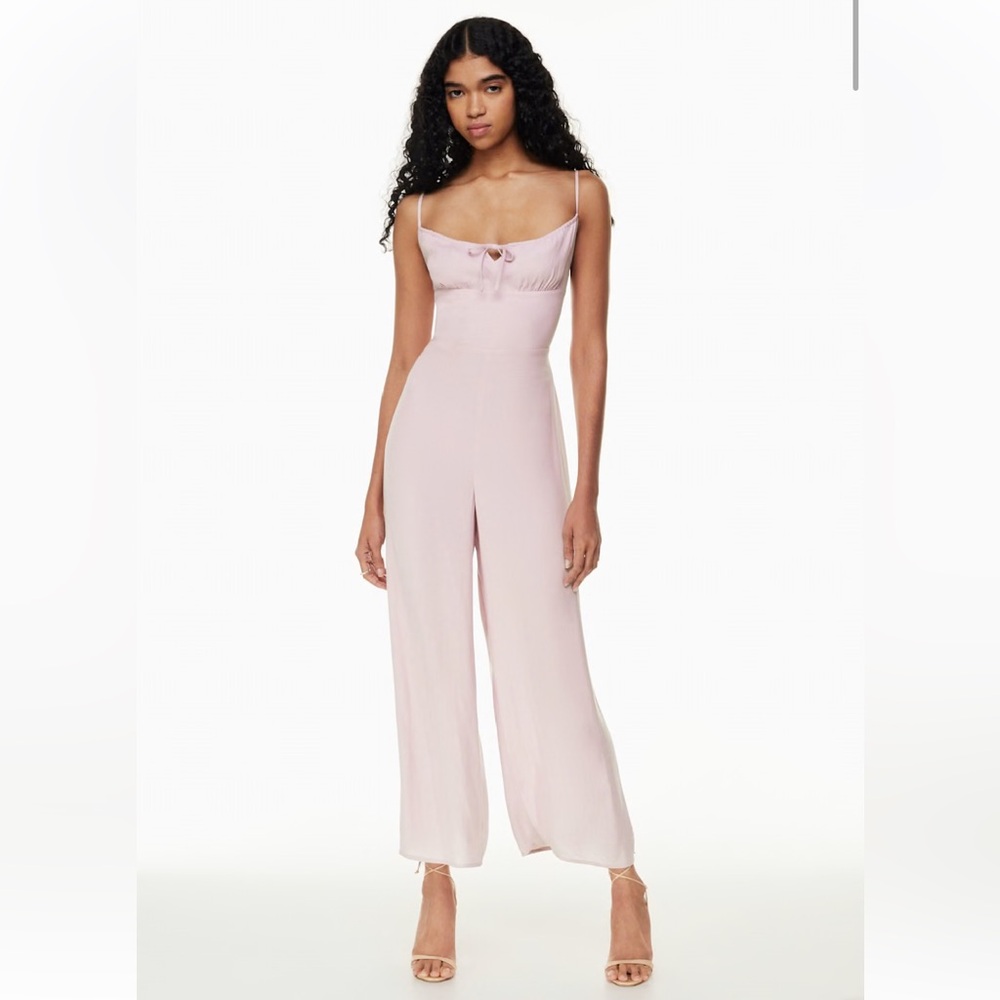 Aritzia Wilfred Free Bellow Lilac Jumpsuit